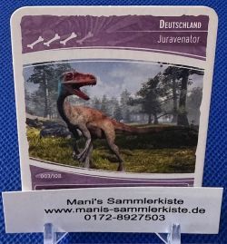 Sammelkarte - Nr. 3 - Deutschland - Juravenator
