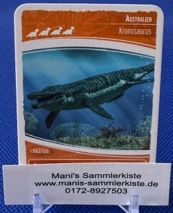 Sammelkarte - Nr. 63 - Australien - Kronosaurus