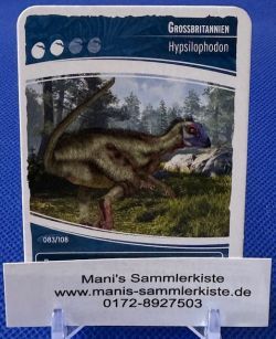 Sammelkarte - Nr. 83 - Grossbritannien - Hysilophodon