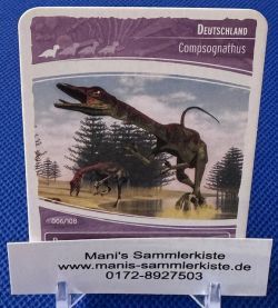Sammelkarte - Nr. 6 - Deutschland - Compsognathus