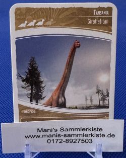 Sammelkarte - Nr. 80 - Tansania - Giraffatitan
