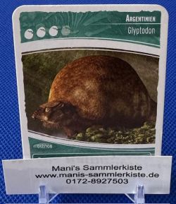 Sammelkarte - Nr. 12 - Argentinien - Glyptodon