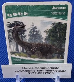 Sammelkarte - Nr. 18 - Argentinien - Saltasaurus
