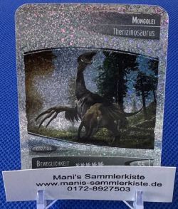 Sammelkarte - Nr. 32 - Mongolei - Therizinosaurus