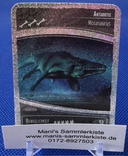 Sammelkarte - Nr. 39 - Antarktis - Mosasaurus