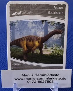 Sammelkarte - Nr. 43 - Antarktis - Glacialisaurus