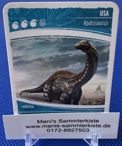 Sammelkarte - Nr. 48 - USA - Apatosaurus