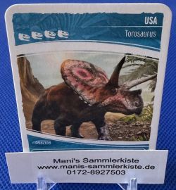 Sammelkarte - Nr. 54 - USA - Torosaurus