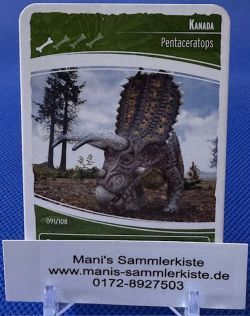 Sammelkarte - Nr. 91 - Kanada - Pentaceratops