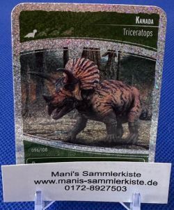 Sammelkarte - Nr. 96 - Kanada - Triceratops