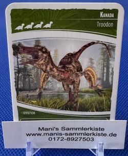 Sammelkarte - Nr. 99 - Kanada - Troodon