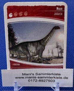 Sammelkarte - Nr. 100 - Niger - Jobaria