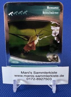 Sammelkarte Nr. 1 - Michigansee - Weinschwärmer