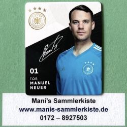 Sammelkarte Nr. 1 - Manuel Neuer