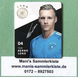 Sammelkarte Nr. 4 - Bernd Leno