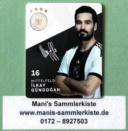 Sammelkarte Nr. 16 - Ilkay Gündogan