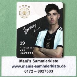 Sammelkarte Nr. 19 - Kai Havertz