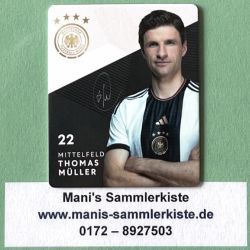 Sammelkarte Nr. 22 - Thomas Müller