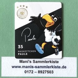 Sammelkarte Nr. 35 - Paule