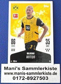 Sammelkarte Nr. 79 - Waldemar Anton