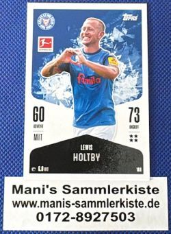 Sammelkarte Nr. 168 - Lewis Holtby