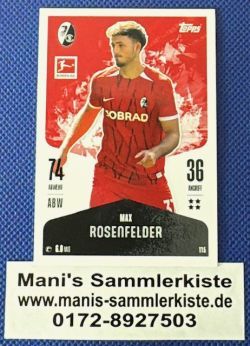 Sammelkarte Nr. 115 - Max Rosenfelder