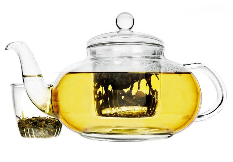 40 oz Heat Resistant Borosilicate Glass Teapot with Removable Infuser