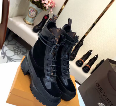 PRE ORDER - 1:1 Louis Vuitton Laureate Platform Dessert Boot 1A4FPY Size 8