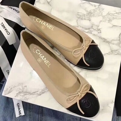 PRE ORDER 1:1 Chanel Ballerina Flats - Nude Size 7 / 38EU
