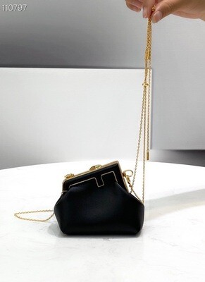 IN STOCK Nano Fendi First Super Mini -Black