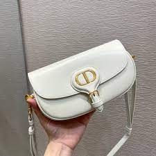 IN STOCK 1:1 Dior Bobby East-West Calfskin Bag -CREAM WHITE