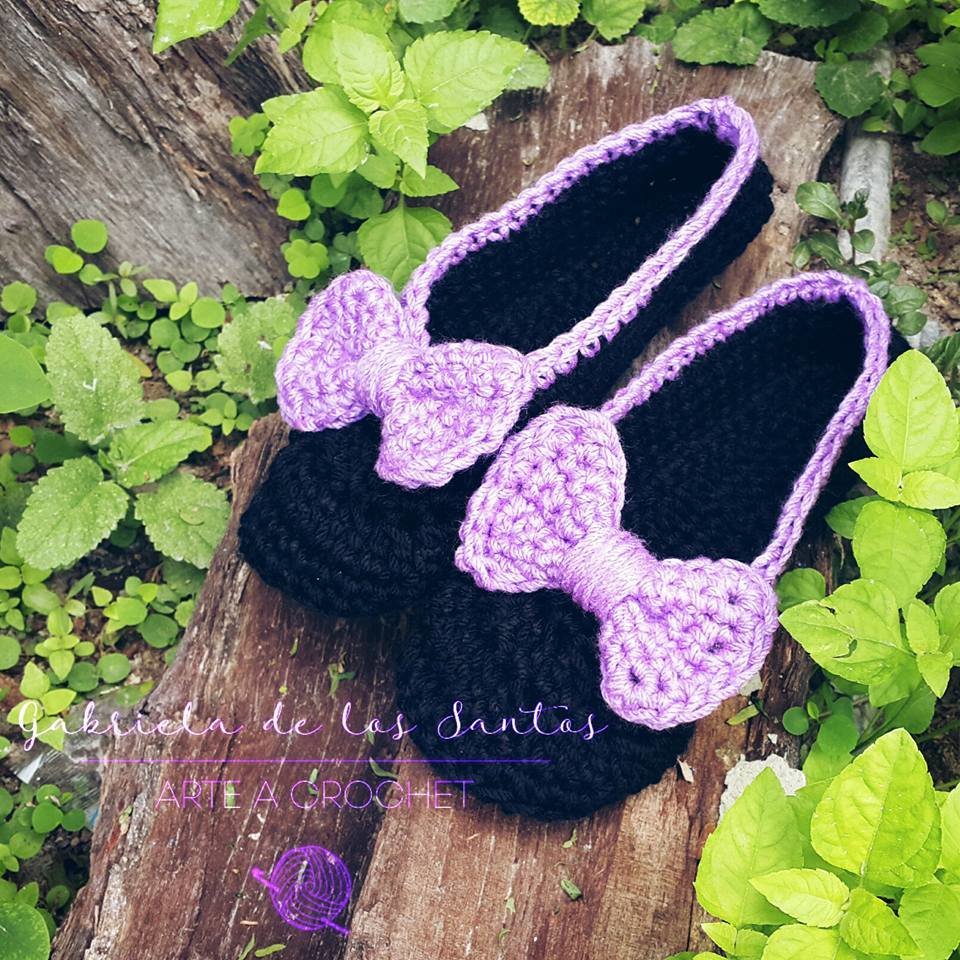 Pantuflas de Moño