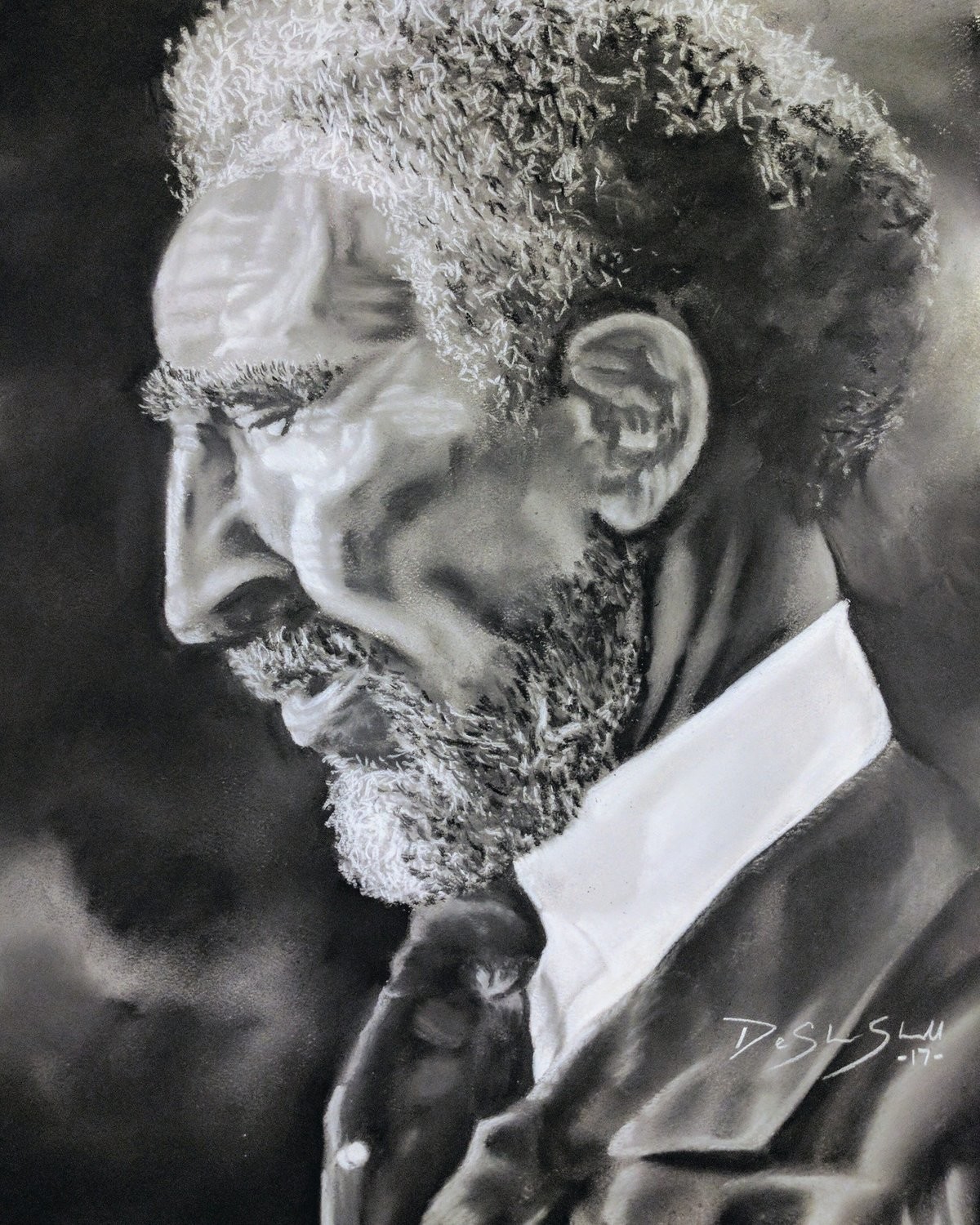 B&W - Hallie Salassie