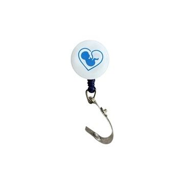 Badge Holder Baby in Utero