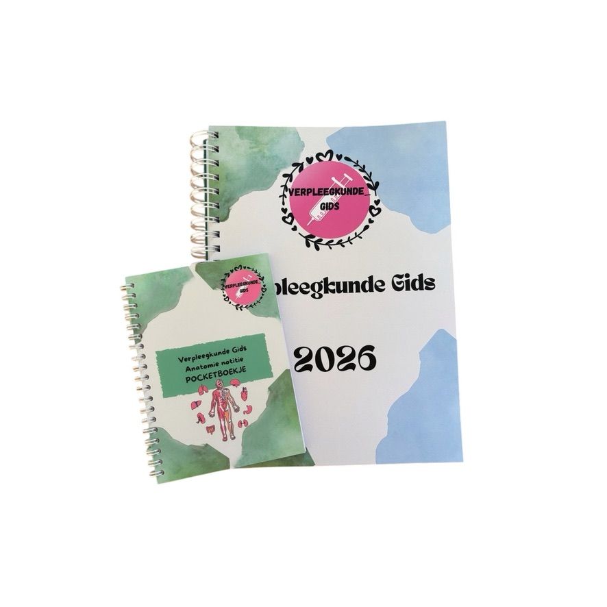 Nursing Guide &amp; Anatomy Pocket Notebook Set
