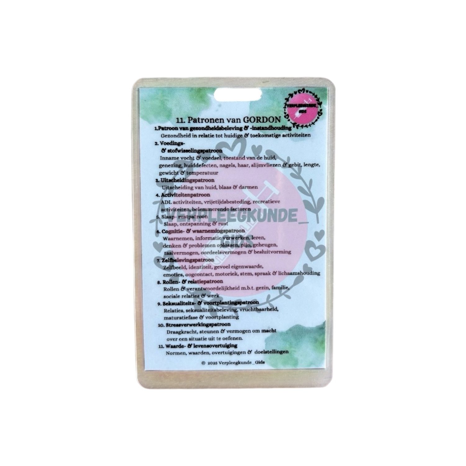 🩺 Gordon’s 11 Functional Health Patterns &amp; Therapeutic Values