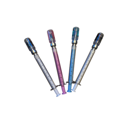 Pen injectors with vial