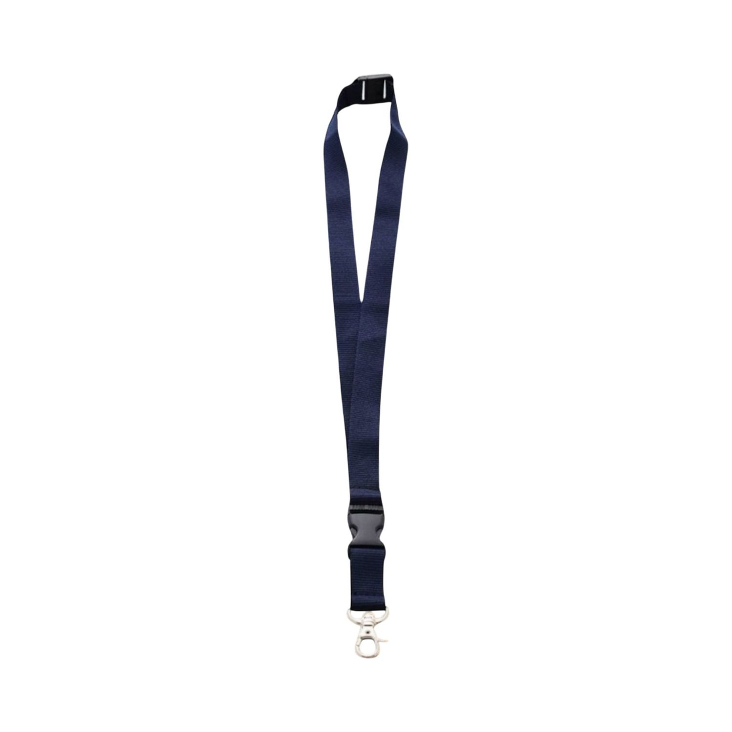 Lanyard navy blauw