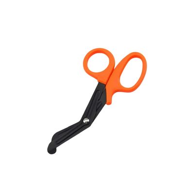 Professional blue medical dressing scissors