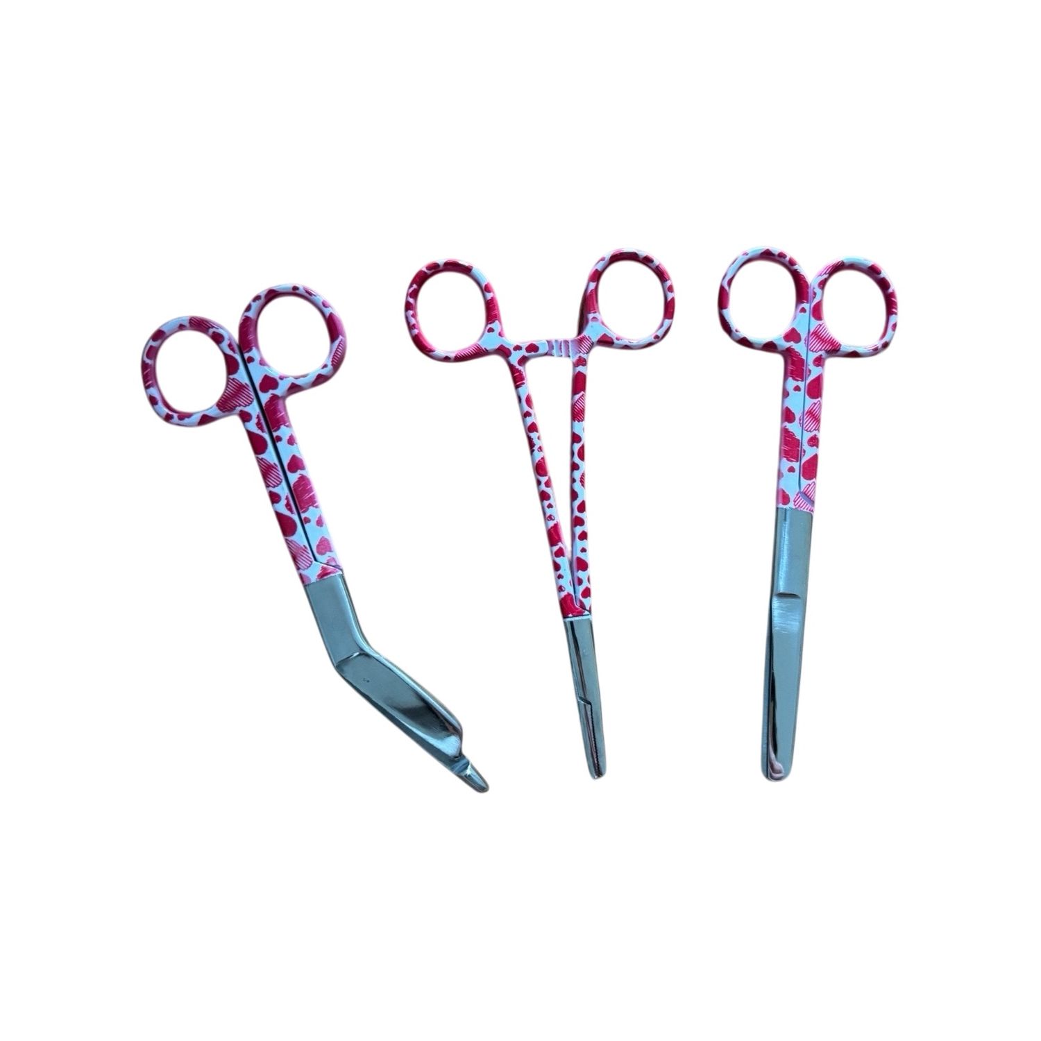 Set of Red Heart Scissors