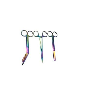 Set of Purple Scissors