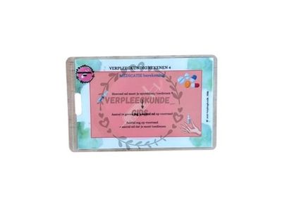 Calculs infirmiers 4 / Calcul de dosage des médicaments