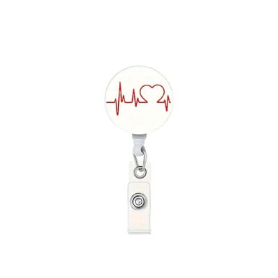 ECG badge reel
