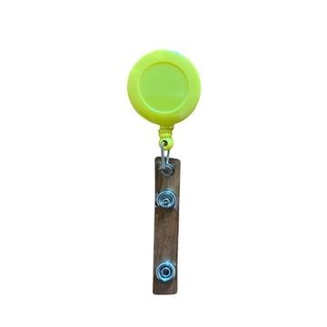 Yellow Badge Holder