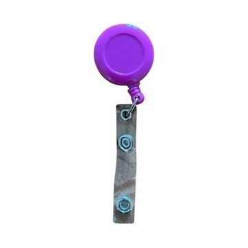 Purple Badge Holder – Stylish and Practical ID Card Holder for Healthcare