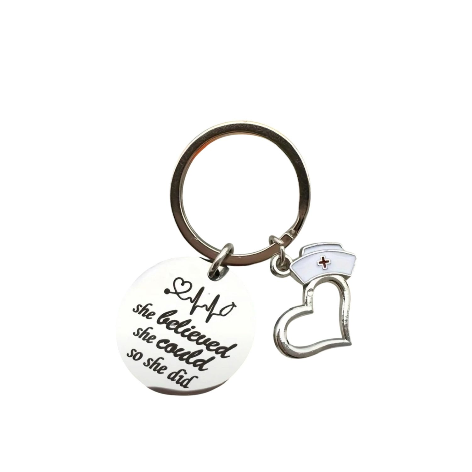 Keychain – “Believe in Yourself”