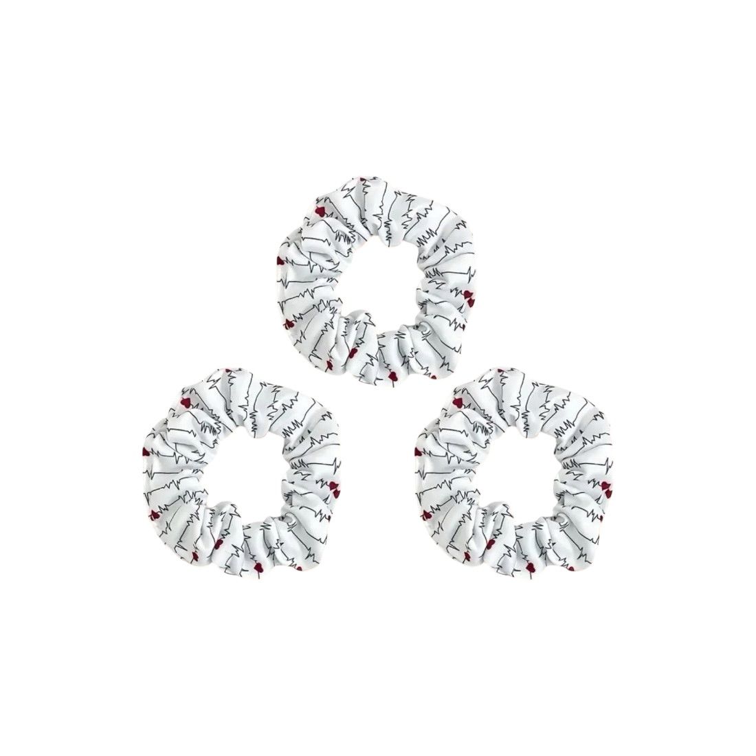 Soft ECG Hair Tie