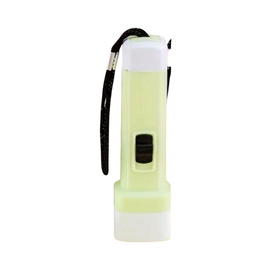 💡 Lampe de poche en plastique jaune