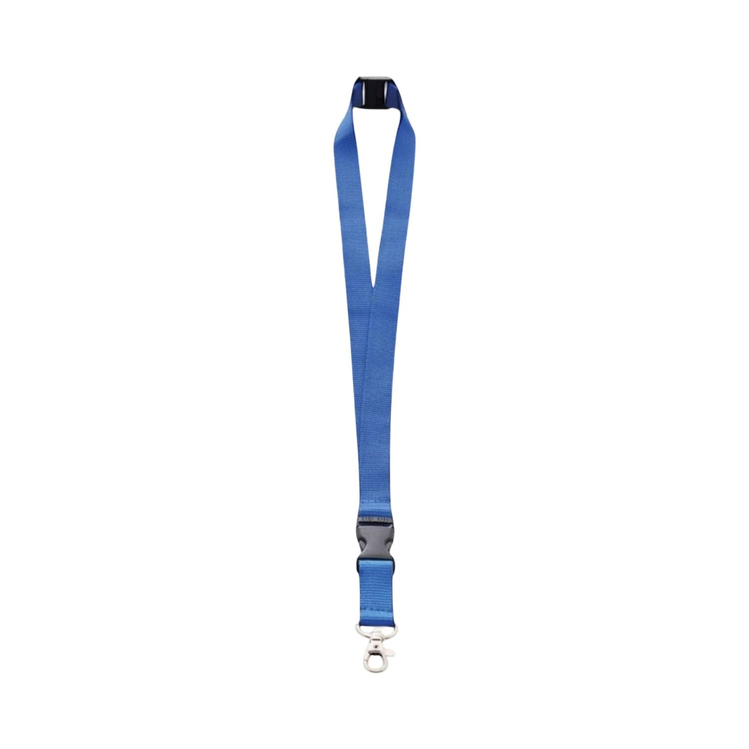 Lanyard kobalt blauw