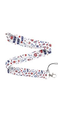 Lanyard verpleegkundige wit